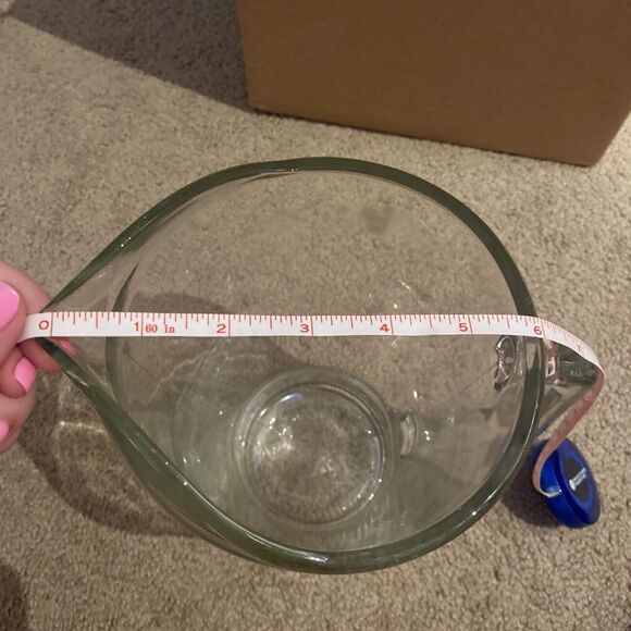 Samuel Adams Brewer Patriot Glass Beer Pitcher Boston USA Patriotic Alcohol - Picture 10 of 16